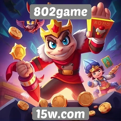 Destaques dos jogos disponíveis em 802game